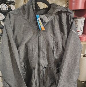 New Women's 1xl Charcoal Gray Jacket